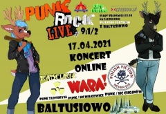 Punk Rock Live 9 i 1/2. Online zagrają Wara, Polish Fiction i Radcurie