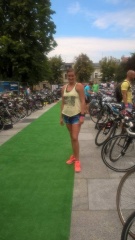 Małgorzata Światłoń drugą zawodniczką swojej kategorii podczas Triathlonu w Wolsztynie