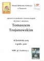 Spotkanie autorskie z Tomaszem Trojanowskim