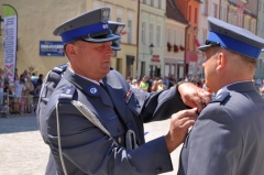 Policja świętowała w Chojnowie