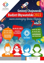 24 stycznia startuje Gminny Chojnowski Budżet Obywatelski