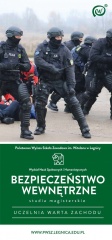 Studia magisterskie - Bezpieczeństwo wewnętrzne w formule Ucz się i pracuj