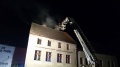 Pożar sadzy w kominie przy ul. Komuny Paryskiej (foto + video)