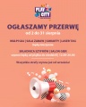 Park Rozrywki Play City ogłasza przerwę na miesiąc sierpień